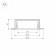 Профиль встраиваемый Arlight ARH-WIDE-F-H10-2000 ANOD 016186