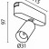 Светильник на штанге Maytoni Focus LED TR103-1-5W4K-M-B