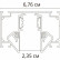 Трек накладной Arte Lamp Linea-Accessories A473206