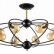 Люстра на штанге Arte Lamp Glasgow A1963PL-8BK