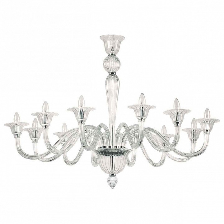 Подвесная люстра Ideal Lux Brigitta BRIGITTA SP12 TRASPARENTE