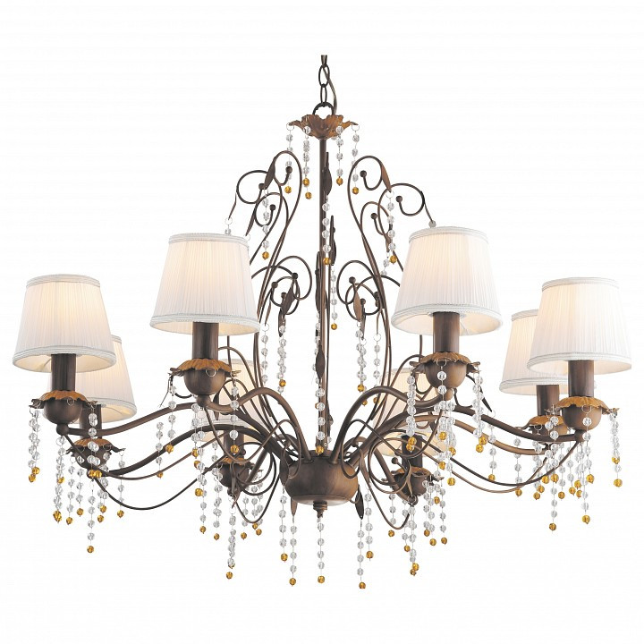 Подвесная люстра Arte Lamp Medici A9468LM-8BR