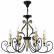 Подвесная люстра Maytoni Karina H631-PL-06-B