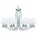 Подвесная люстра Arte Lamp Domain A9521LM-8CC