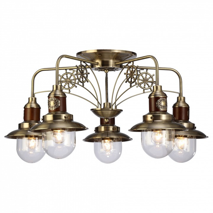 Потолочная люстра Arte Lamp Sailor A4524PL-5AB