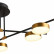 Потолочная люстра Natali Kovaltseva LOFT LED LED LAMPS 81101/6C GOLD BLACK