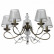 Подвесная люстра MW-Light Федерика 87 684012305