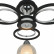 Потолочная люстра Arte Lamp Ginevra A1604PL-3BK