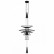 Подвесной светильник Loft it Star 10141/400 Black