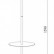 Торшер с полкой Arte Lamp Connor A2102PN-1WH