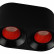 Накладной светильник Denkirs DK3040 DK3096-BK+RD