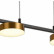 Подвесная люстра Natali Kovaltseva LOFT LED LED LAMPS 81101/4C GOLD BLACK