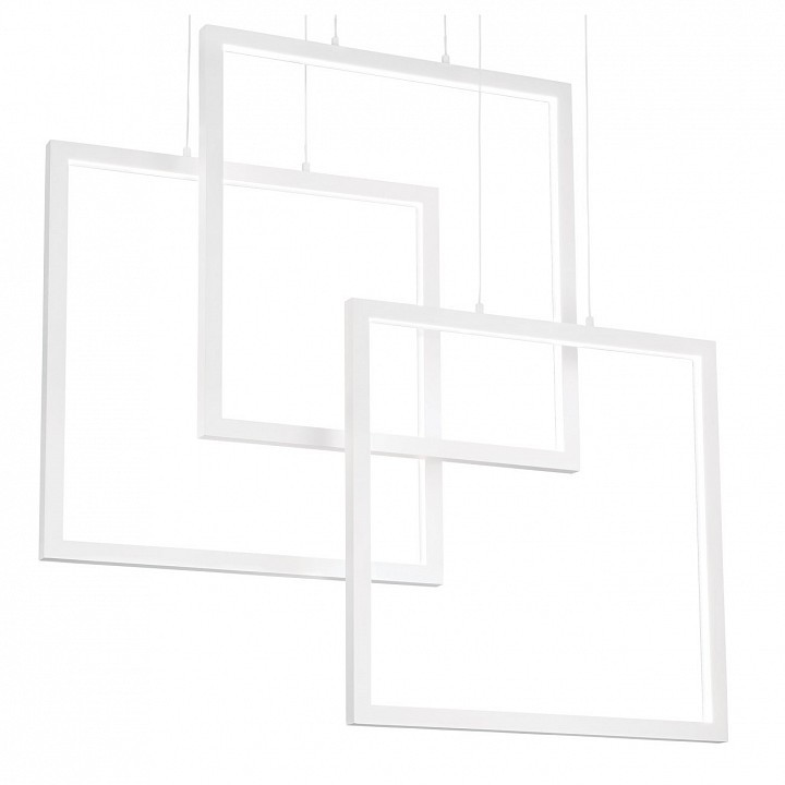 Подвесной светильник Ideal Lux Frame FRAME SP QUADRATO BIANCO