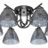 Потолочная люстра Escada Adonis 659/6PL Black