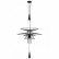 Подвесной светильник Loft it Star 10141/600 Black