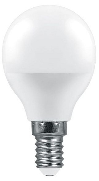 Лампа светодиодная Feron LB-1406 E14 6Вт 4000K 38066