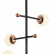 Люстра на штанге Natali Kovaltseva LOFT LED LED LAMPS 81338 GOLD BLACK