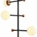 Люстра на штанге Natali Kovaltseva LOFT LED LED LAMPS 81338 GOLD BLACK