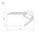 Профиль для ступеней Arlight ARH-STAIR-W47-2000 ANOD 016148