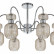 Люстра на штанге Escada Gloss 1141/6PL Chrome/Beige