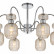 Люстра на штанге Escada Gloss 1141/6PL Chrome/Beige