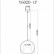 Подвесной светильник Moderli Barocco V6020-1P