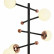 Торшер Natali Kovaltseva LOFT LED LED LAMPS 81344/1F GOLD BLACK