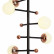 Торшер Natali Kovaltseva LOFT LED LED LAMPS 81344/1F GOLD BLACK