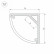 Профиль накладной Arlight SL-KANT-H16-2000ANOD 023723