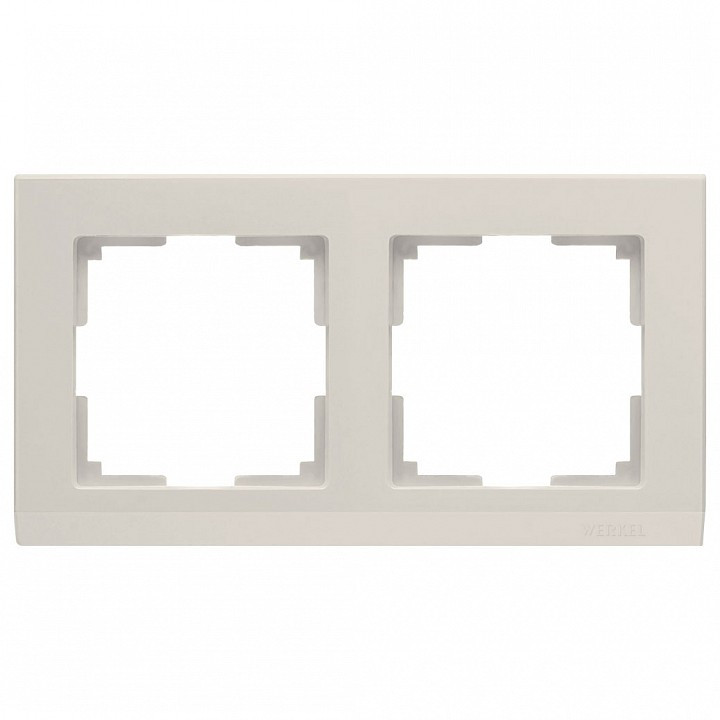 Рамка на 2 поста Werkel Stark WL04-Frame-02-ivory