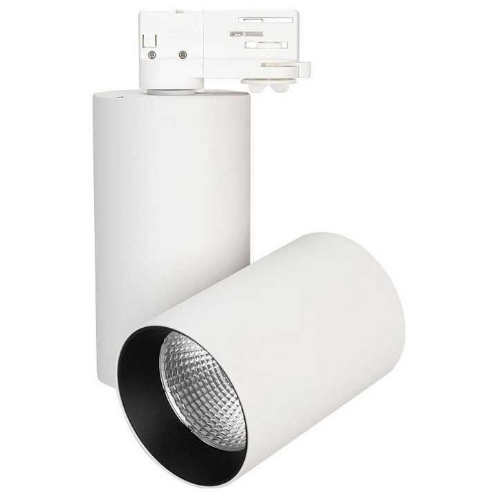 Светильник на штанге Arlight Sp-Polo SP-POLO-TRACK-TURN-R85-15W Day4000 (WH-BK, 40 deg)