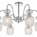 Люстра на штанге Escada Gloss 1141/6PL Chrome/Clear