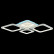 Потолочная люстра EVOLED Giura SLE500352-04RGB