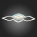Потолочная люстра EVOLED Giura SLE500352-04RGB