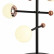Настольная лампа декоративная Natali Kovaltseva LOFT LED LED LAMPS 81344/1T GOLD BLACK
