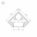 Профиль Arlight PDS45-KUB-2000 ANOD 021646