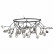Подвесная люстра ST-Luce Riccardo SL411.443.45