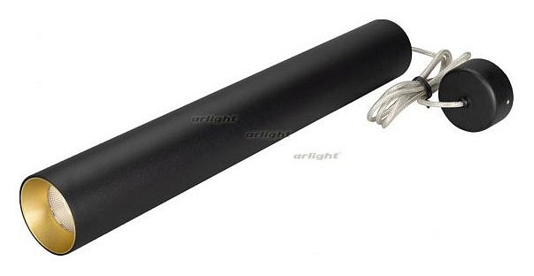 Подвесной светильник Arlight SP-POLO-HANG-LONG450-R65-8W White5000 (BK-GD, 40 deg) 027368