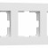 Рамка на 5 постов Werkel Slab белый софт W0052961