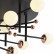 Потолочная люстра Natali Kovaltseva LOFT LED LED LAMPS 81344 GOLD BLACK