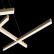 Подвесная люстра Maytoni Line MOD016PL-L75MG4K
