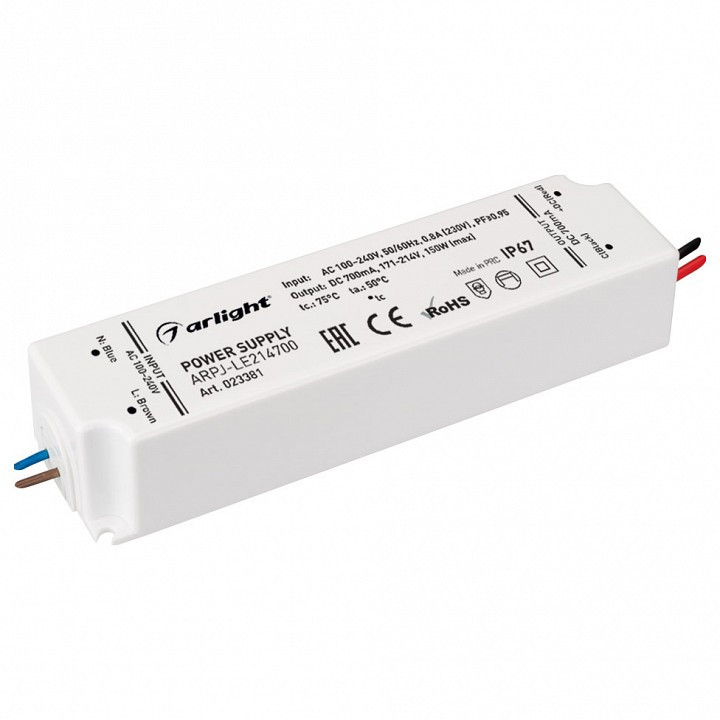 Блок питания Arlight  ARPJ-LE214700 (150W, 700mA, PFC)