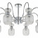 Люстра на штанге Escada Gloss 1141/8PL Chrome/Clear