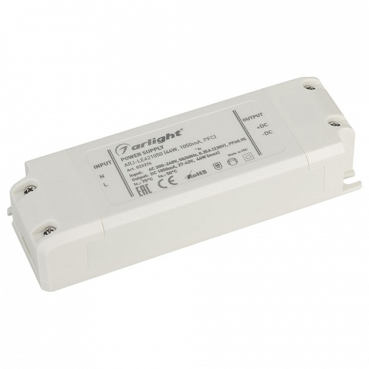 Блок питания Arlight  ARJ-LE421050 (44W, 1050mA, PFC)