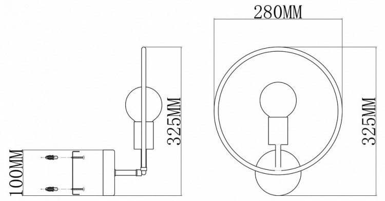 Бра Moderli Sachara V11582-1W