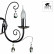 Бра Arte Lamp Romana A1742AP-2BK
