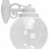 Светильник на штанге Fumagalli Globe 250 G25.131.000.WXE27DN