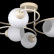 Люстра на штанге Natali Kovaltseva 81400 81400/6C BEIGE GOLD