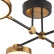 Потолочная люстра Natali Kovaltseva LOFT LED LED LAMPS 81102/4C BRASS BLACK