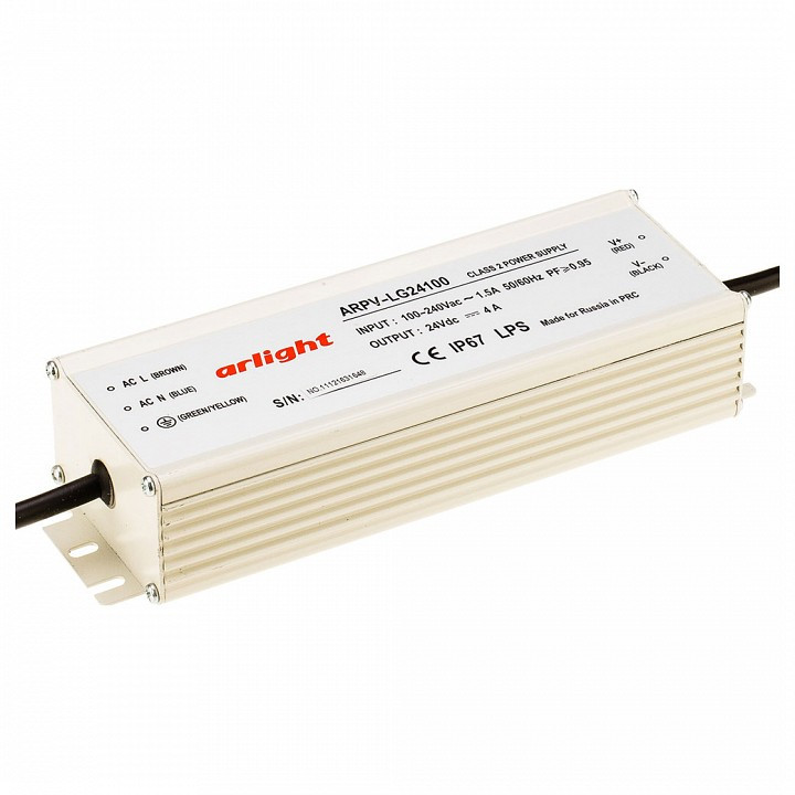 Блок питания Arlight  ARPV-LG24100-PFC (24V, 4.2A, 100W)